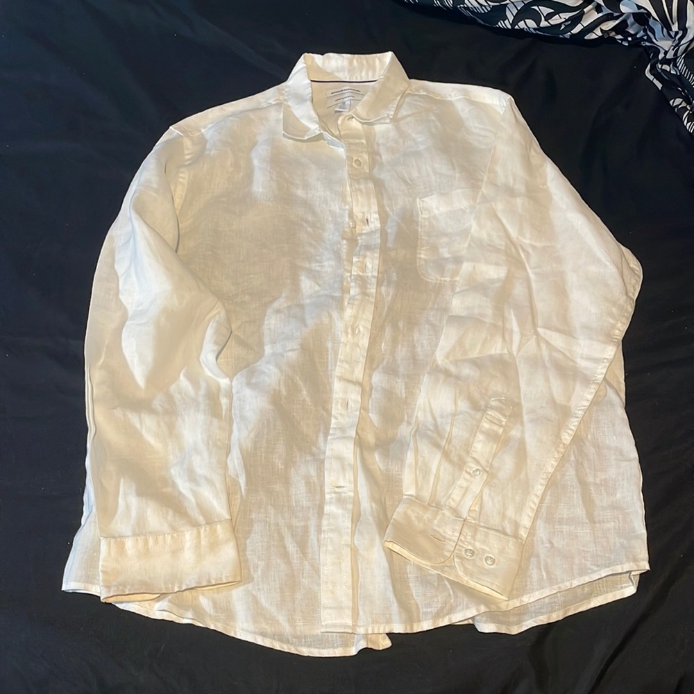 Mens Amazon essential linen shirt